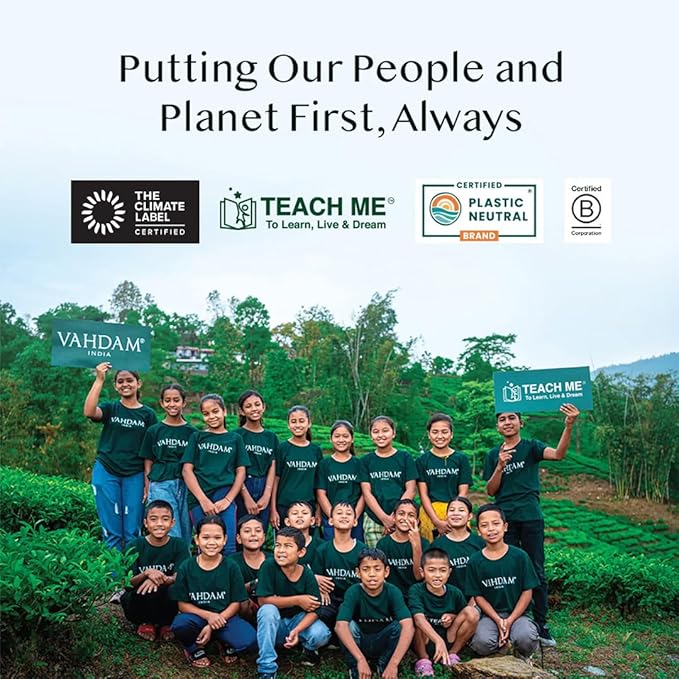 VAHDAM Masala Chai Gift Kit (1.75 ounce) | Signature Masala Chai Loose Leaf Tea in Tin Caddy with Premium Tea Spoon | Authentic Indian Chai Ritual | Elegant Gift Box | Christmas Tea Gift Set