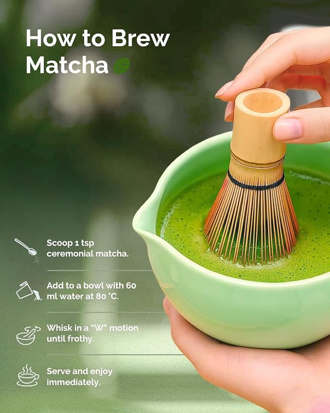 Maestri House Premium Matcha Green Tea Powder, First Harvest Culinary Grade, 100% Pure Unsweetened Organic, Rich Flavor for Tea, Lattes, Baking & Desserts, Non-GMO, Vegan (3.53oz/100g)