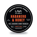 LAVA Premium Habanero & Honey Cocktail Rimmer, All Natural Rimmer Seasoning, Sweet & Spicy, No Silicon Dioxide, with Easy Screw-On Lid - 5oz