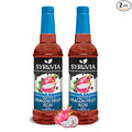 Syruvia Sugar-Free Dragon Fruit Acai Syrup - 25.4 fl oz. Premium Coffee Flavoring Syrup. 0 Calories, Kosher, and Gluten-Free. Perfect for Drinks, Sodas, Shakes, Desserts, and More. (Pack of 2)