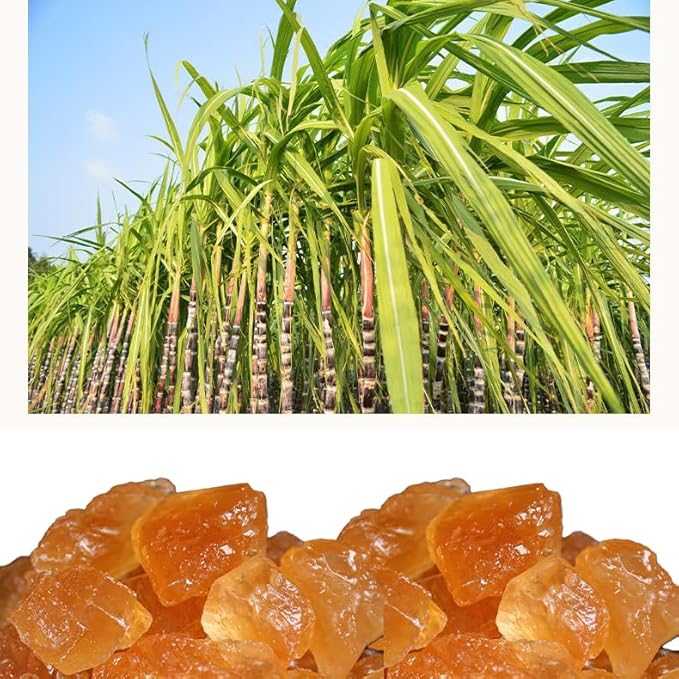 Yellow Rock Sugar(358g Each) | Natural Sweetener for Baking, Tea & Asian Cuisine | Healthy Sugar Alternative for Home Cook.黄冰糖 (Pear juice flavor)