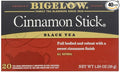 Bigelow Tea Black Tea Cinnamon Stick (2 Boxes 40 Total Bags)