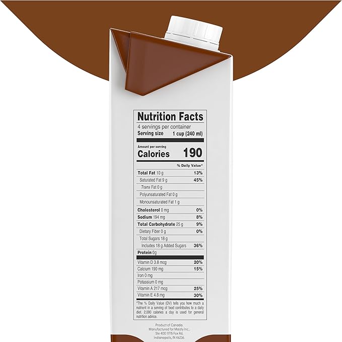 Maizly Chocolate Corn Milk, Non-GMO, Plant-Based & Non-Dairy Chocolate Flavored Drink, Gluten & Dairy-Free Alternative to Whole Milk, Kosher Drink for Kids & Adults, 946 ml, Pack of 6 Boxes