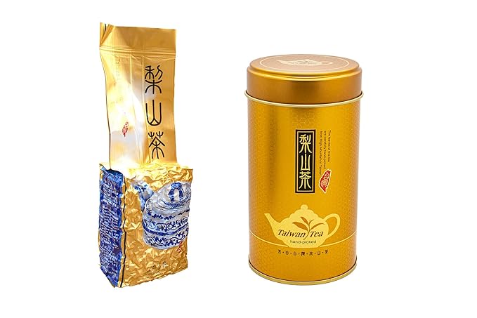 Teawan Lishan Oolong Loose Tea Leaves - 150Gram 特級梨山烏龍 - Taiwan Oolong, Oolong Tea, Organic Loose Leaves from High Mountain of Taiwan. Hot and Cold Brew