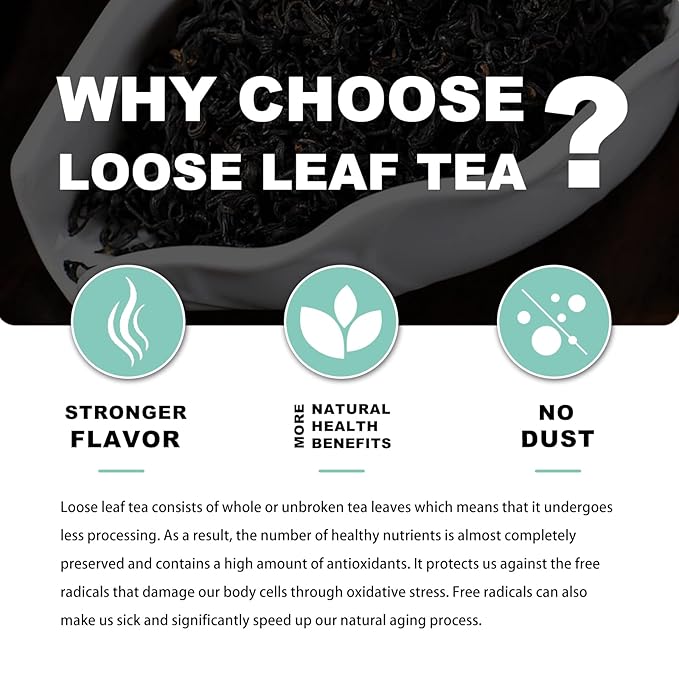 RIANTEA Organic Jasmine Green Tea Bags 100% Natural Whole Leaf Low Caffeine Cold Brew Tea Bag Non-GMO Premium Green Tea Chinese Tea Bags for Gifts Office Reception (36 Counts)