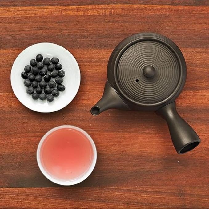 Senbird Premium Kuromamecha - Japanese Black Soybean Tea - From Hokkaido, Japan - Loose Leaf Kuromame in Airtight Tea Tin (5.3oz/150g)