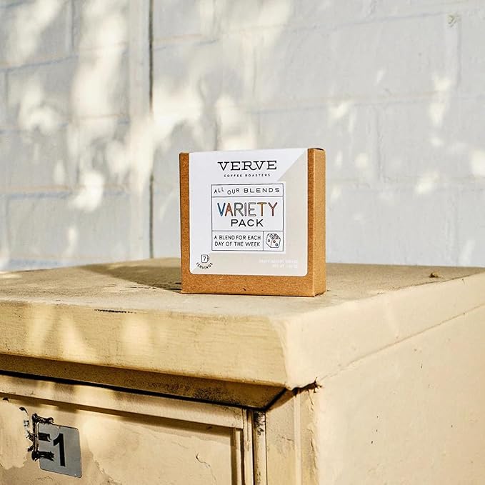 Verve Coffee Roasters Craft Instant Coffee Variety Pack | All Our Blends Together | Ground, Hand-Roasted | | Enjoy Hot or Cold | Up to 7 Servings