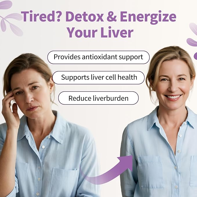 Milk Thistle Liver Support Drops – Liver Cleanse, Detox & Repair Liquid Herbal Supplement with Silymarin, Dandelion, Artichoke & Turmeric – Antioxidant & Natural Support – Non-GMO, Vegan, 2 Fl Oz