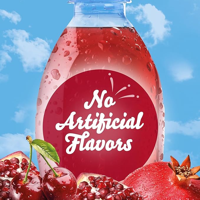 Crystal Light Natural Cherry Pomegranate, 10-Count Boxes (Pack of 4)