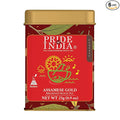 Pride of India | PACK of 6 - Assamese Gold English Breakfast Blend | 15 Premium Pyramid Full Leaf Individually Wrapped Tea Bags | Full-Bodied, Strong & Malty Flavor | Single Estate Classic Tea