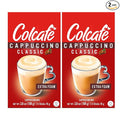 Colcafe Instant Classic Cappuccino, 6 sticks per pack, Pack of 2
