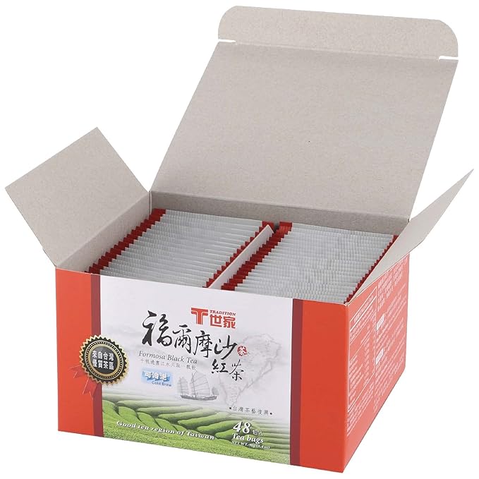 T TRADITION Formosa Black Tea 48 Packs