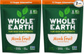 WHOLE EARTH Monk Fruit Sweetener with Erythritol, Plant-Based Sugar Alternative, 12 Ounce Pouch (Pack of 2)