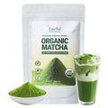 Emerail Organic Matcha Powder, USDA-Certified Pure Matcha Green Tea Powder, Premium Culinary Grade, Perfect for Lattes Smoothies and Baking, Sugar Free (200g / 7oz Pouch)