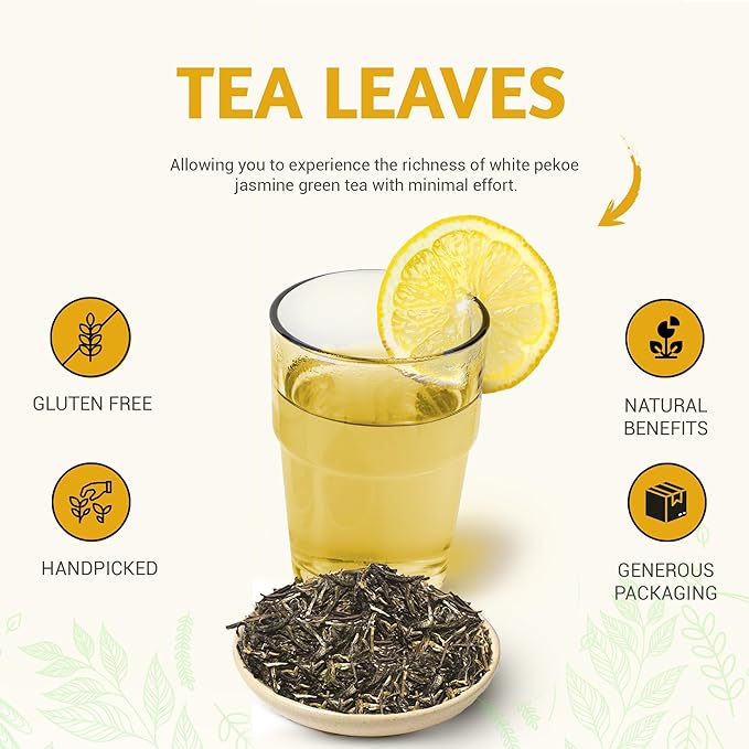 Fanale White Pekoe Jasmine Green Tea (600g / Bag) | Loose Leaf Tea | TEA026