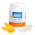 Epic 100% Xylitol Orange Mango Chewing Gum - Sugar Free, Aspartame Free Dental Gum - Supports Oral Health & Fresh Breath - 50 Pieces