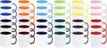 11oz White Ceramic Sublimation Coffee Mug With Solid Colors Inside and Handle, Mixed 12 Colors, Case of 36