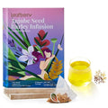 Leafberry Herbal Tea Sampler (Sleep Tea) - 10 Caffeine-Free Decaf Pyramid Bags | Relaxing Bedtime Gift Set for Women & Men | Promote Sleep and Calm the Mind