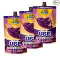 FilaManila Ube New 2024 Coconut Spread - Filipino Sweet Ube Halaya Purple Yam Spread, Vegan, Gluten-Free, No Artificial Colors or Flavors, Perfect for Toast, Desserts & Pastries (3 Pack) - As Seen on Shark Tank & TikTok