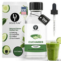 Dolce Flav Natural Cucumber Extract – 2 Ounce Water-Soluble Kosher, Sugar-Free, Concentrated Birthday Cake Flavor for Frosting, Cupcakes & Ice Cream, Includes Measured Dropper