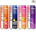 LIFEAID FITAID Energy Drink, 200mg Natural Caffeine, Keto, 15 Calories, Variety Pack, BCAAs, Quercetin, Electrolytes, Omega-3s, Paleo, Vegan & Gluten-Free, 12-oz. cans (Pack of 24)