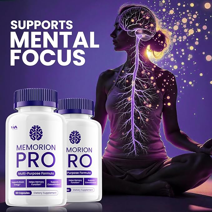 Vitamoon (1 Pack) Memorion Pro Supplement Capsules – MemorionPro Nootropics Pills, Function Support and Reviews, 60 Capsules