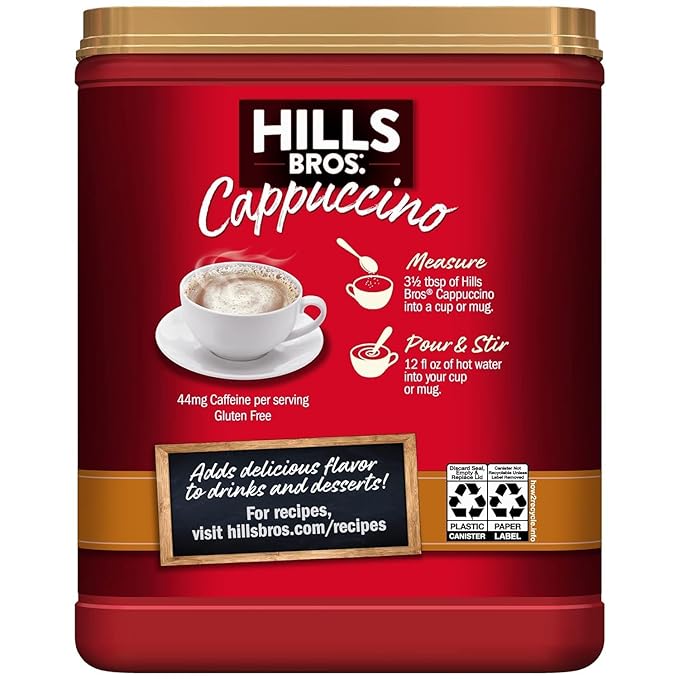Hills Bros. Flavor Coffee (Salted Caramel, 14 Ounce (Pack of 4)