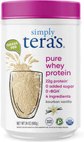 tera's: Simply Pure/rBGH-Free Whey Protein, Bourbon Vanilla, 24 oz