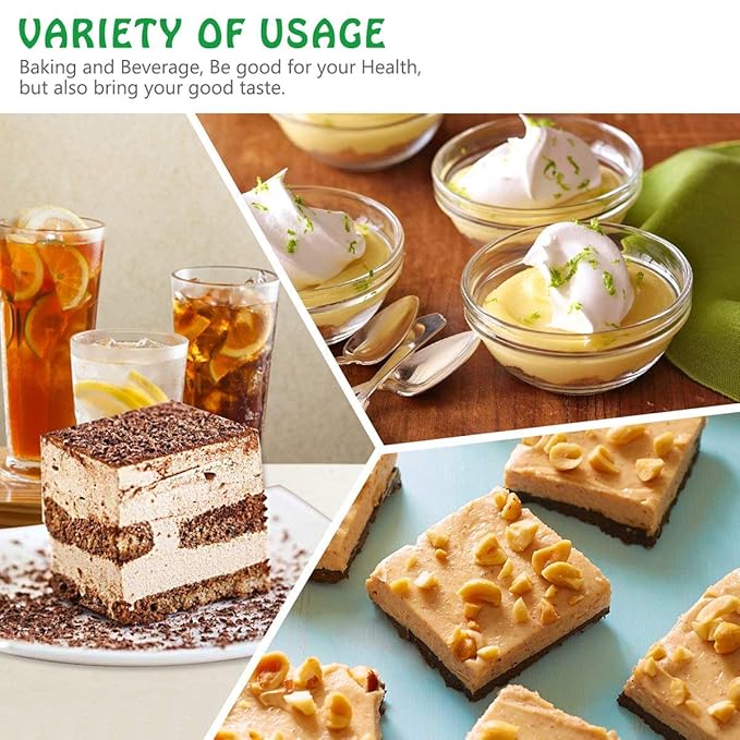 CCnature Stevia Powder Extract Natural Sweetener Zero Calorie Sugar Substitute 2 oz