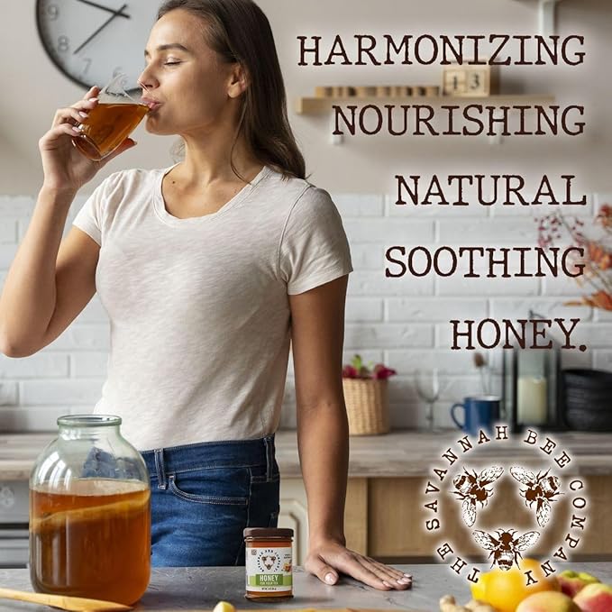 Savannah Bee Company Honey - Pure, Natural, Raw Honey