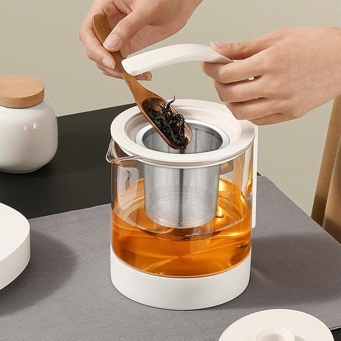 Stainless Steel Tea Infuser for Loose Leaf Tea, Reusable Mesh Strainer for Teapots, Mugs and Cups