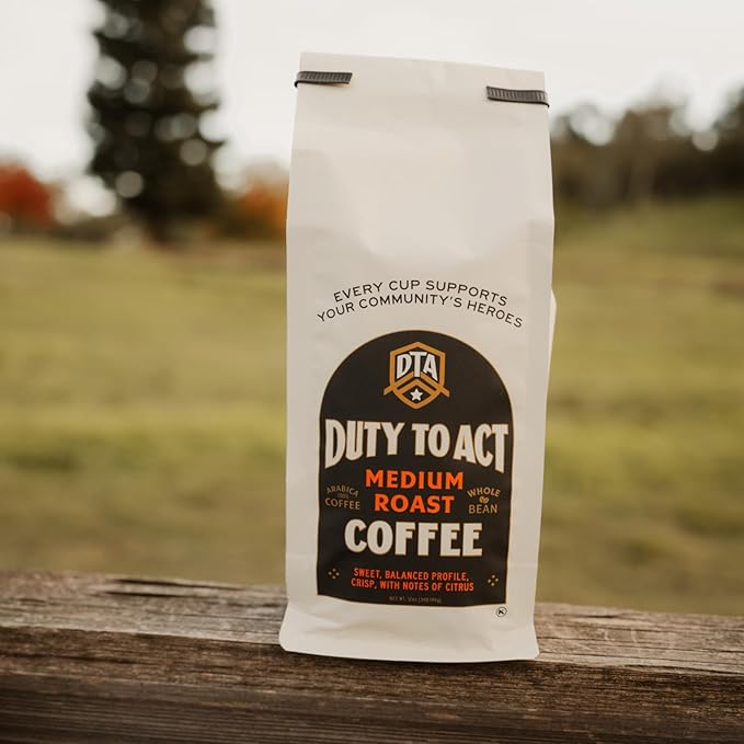 Duty to Act Dark Roast Ground Coffee, 2 lbs (Pack of 1)