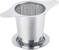 Universal Tea Infuser with Lid Stainless Steel Filter Fits Mugs Cups Teapots Food Grade