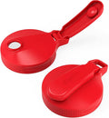 Masontops Multi Top - 2PK - Wide Mouth Mason Jar Lids with Pour Spout and Flip Cap – Sip, Pour, Store & More - Pour Spout Lid - Jar Not Included