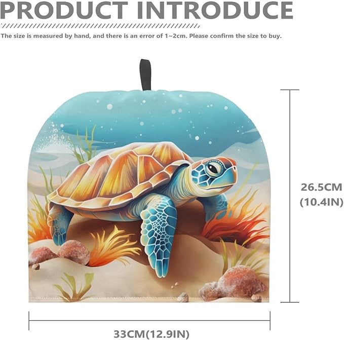 Sea Turtle Tea Cozy for Teapot Insulated Beach Teapot Cozy for Women Tea Cosy for Teapot Home Kitchen Decorative Teapot Cover