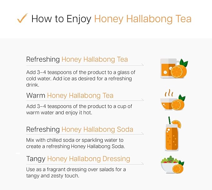 Damtuh Honey Jeju Hallabong Tea 2.2lb (35.3 fl oz) – Traditional Korean Tangerine Marmalade Preserve, Sweet Honey Fruit Tea