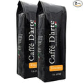 Caffé D'arte Toscana Ground Coffee – Medium Light Roast, Light & Sweet Flavor with Cocoa Notes – Fresh Roasted in Seattle, Crafted for Drip Coffee Makers – 1 lb Bag, Pack of 2