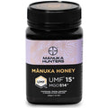 Manuka Hunters UMF 15+/MGO 514+ Certified New Zealand Manuka Honey - 100% Pure Natural Sweetener - Gluten, Dairy Free - Ideal for Tea, Coffee, Smoothies, and Baking - Sustainable - 1.1lbs/500g Jar