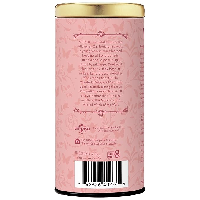 The Republic of Tea - Wicked Find Your Courage Herb Tea, 36 Tea Bags