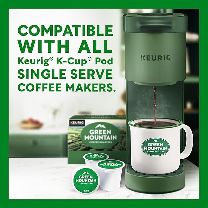Green Mountain Coffee Roasters Breakfast Blend, Keurig Single Serve K-Cup Pods, Light Roast Coffee, 60 Count, (6 Packs of 10)