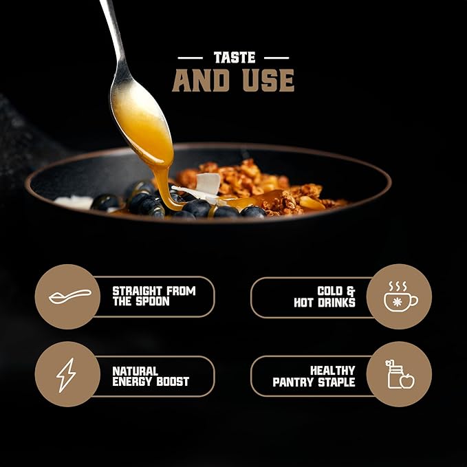 Gold Fern Honey - Raw New Zealand Manuka Honey | 8.8oz MGO 100+ | Pure, Natural, Unpasteurized, and Unfiltered Superfood Honey, Traceable from Hive to Hand.