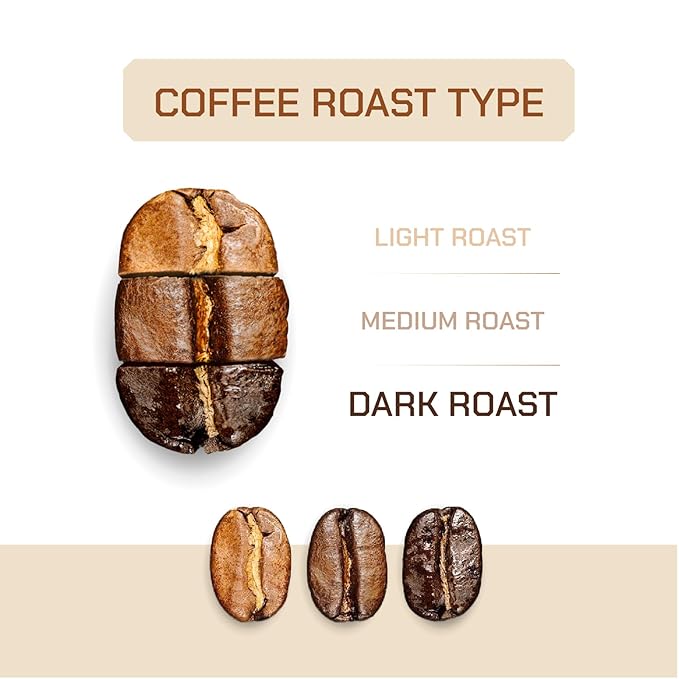 VIXI Coffee Bean Blend, 12 Ounce, Dark Roast, Whole Beans, Arabica Blend Robusta, Full Beans, Smooth and Balanced Taste, Natural Vietnamese Coffee for Hot and Cold Brew