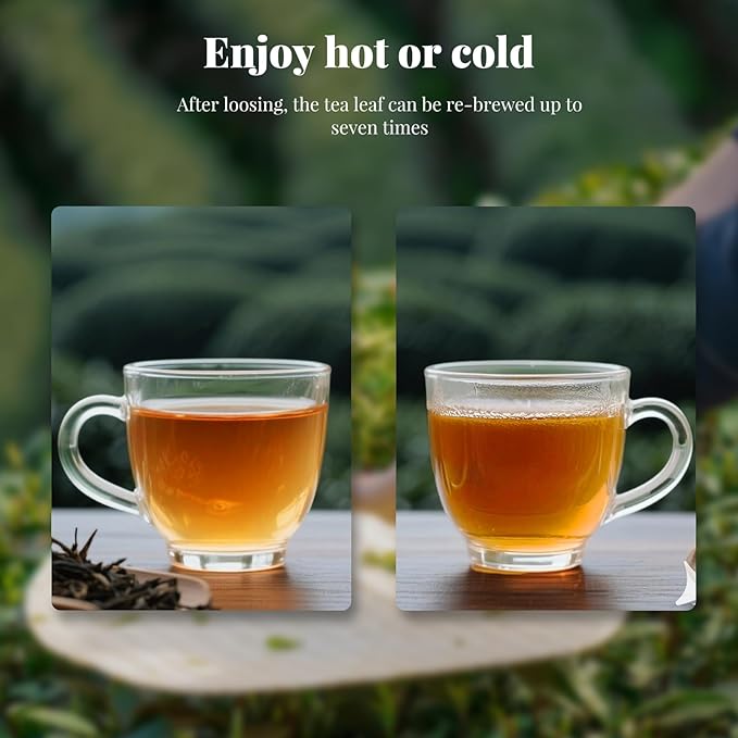 The Spring Tea Premium Grade Wild Tree Black Tea From 300+ Year Old Tree, Loose Leaf Tea, Organic, With Individual Pack, Just harvested in Spring 2025, Exquisite, Handpicked, Gift Package, 3.5oz/100g