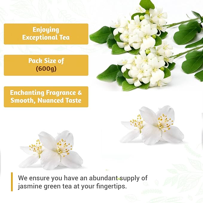 Fanale Premium Jasmine Green Tea (600g / Bag) | Loose Leaf Tea | TEA042