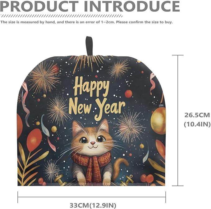 Cute Cat Tea Cozy for Teapot Insulated for Cartoon Cat Kettle Cover Samll Teapot Dust Protector Fashion Tea Pot Cozy for Keeping Warm Kettle Kitchen Dust Cover for Kitchen Accessories