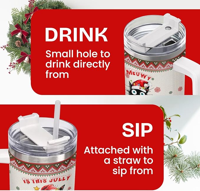 34HD Gifts for Movie Lovers, Movie 40 Oz Tumbler with Handle, Lid, and Straw, Film Fan Cup, Funny Movie Mug, Birthday Gifts for Cinema Fans