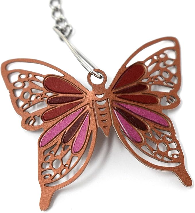 Norpro Mesh Tea Infuser with Butterfly Charm, 2-Inch, Stainless Steel