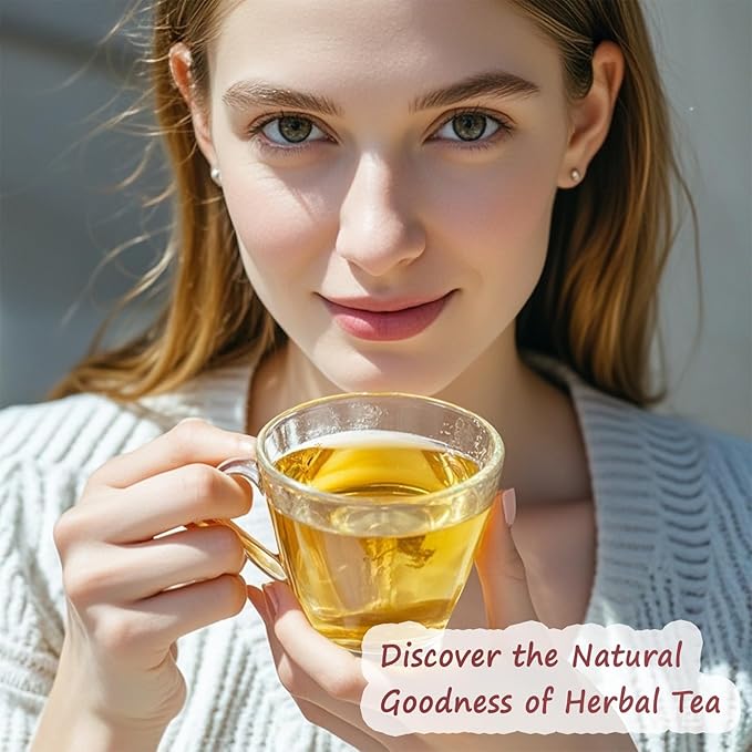 Ovikaso Tea, Nettle Leaf Tea Bags, 50 Pyramid Tea Bags, 1.5g/bag, Natural Stinging Nettle Tea, Direct from Source, Rich in Antioxidants & Support Bone Health, Herbal Tea