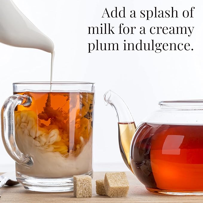 The Republic of Tea Cinnamon Plum Black Tea, Refill Pack of 250 Tea Bags