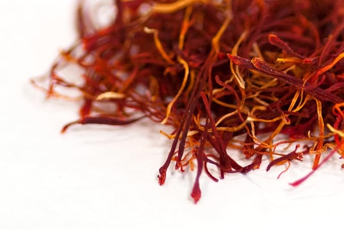 FIRE TEAS Sweet Hot Tea - Energy - Gunpowder Green Tea, Cinnamon, Saffron, Ginger, Cardamom, Delicious, Coffee Alternative, Mild & Spicy - Multiple Brews